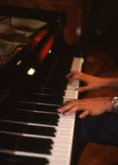 Chad Beall Hands Playing Piano