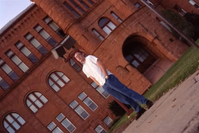 Chad Beall Outside Castle